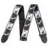 Image de Sangle fender Monogrammed nylon noir/bleu/blanc