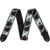 Image de Fender sangle de guitare black/lt grey/blue, Guitare : accessoires, Multicolore