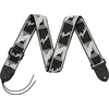 Image de Fender Fender 2 Monogrammed Strap, Black/Light Grey/Dark Grey