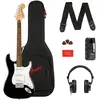 Image de Fender Affinity Stratocaster Guitar Pack (Set guitare électrique, Bois de peuplier, Érable), Guitare, Noir