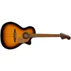 Image de Fender Newporter Player Sunburst WN Gold Pickguard électrique-akoestische westerngitaar (Guitare acoustique), Guitare, Or