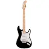 Image de Fender Sonic Stratocaster MN Black électrique gitaar (Guitare électrique, Peuplier), Guitare, Noir