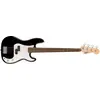 Image de Fender Sonic Precision Bass - s??hk??basso, musta (Basse électrique, Corps : Bois de peuplier, Manche : Érable, Touche : Laurier indien), Guitare, Noir