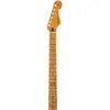 Image de Fender Manico Stratocaster Ovale Piatto in Acero Tostato Tastiera, Guitare : accessoires, Marron