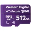 Image de WD Carte microSD Purple SC Ultra Endurance 512 GB (512 Go, microSDXC, U1, UHS-I), Carte mémoire, Violet