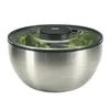 Image de Essoreuse à salade en inox 26 cm - Oxo - Argent - Inox