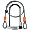 Image de Antivol Kryptonite U Kryptolock Serie 2 STD avec 4' Flex Niveau de sécurité 6/10 Noir et Gris