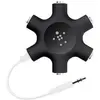 Image de Belkin Distributeur De Jack Rockstar 5x (Répartiteur de casque d'écoute), Adaptateur audio, Blanc