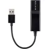 Image de Belkin F4U047BT (USB 2.0, RJ45 (1x)), Adaptateur réseau, Noir