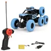 Image de RC Vehicle télécommande 1/20 chenille buggy voiture de course modèle RC jouet pour enfants cadeau de Noël (bleu)