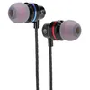 Image de Ecouteurs intra-auriculaires Metal Head Ecouteurs filaires Ecouteurs Isolationg avec micro pour Android / IOS (Noir)