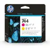 Image de HP, Cartouche d'impression, 744 (M, Y)