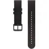 Image de Polar Wrist Band 20mm Lthr Blk/Red M/L (20 mm, Cuir), Sangles de montre, Noir