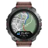 Image de Montre connectée Polar Grit X2 Pro 35,3 mm Titan avec bracelet Marron Taille M L