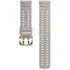 Image de Polar Bracelet (22 mm, Silicone, Silicone), Sangles de montre, Beige, Gris, Or