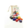 Image de 8 Couleurs Crayons Cailloux Sachet Coton Mousseline Crayon Rocks