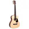 Image de Martin Guitars LX1RE Little Electric-acestic-Reisegitarre (GMA LX1RE) (Guitare acoustique, Bois de rose HPL, Épicéa), Guitare, Noir, Marron