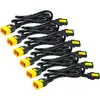 Image de APC Jeu de câbles électriques verrouillables, 6 pièces, Accessoire ASI