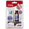 Image de KISS, Nail art + faux ongles, French Acrylic Modeling Set with Liquid Acrylic, Acrylic Powder, Shaping Brush, Nail File, Quick-Dry (Ongles artificiels)
