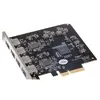 Image de Carte sonnet allegro pro usb 3. 2 type-a pcie 4 ports 10 gbit/s - mac & windows