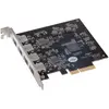 Image de Sonnet Carte PCIe USB 3.1, Contrôleur SATA