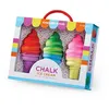 Image de Set de 3 craies formes glace italienne