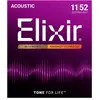 Image de Elixir Strings 11027 String for Musical Instruments Acoustic 6 pcs Guitar (6x, 0.05"), Corde de guitare
