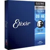 Image de Elixir 12025 - Jeu cordes électriques Polyweb Custom Light - 09-46