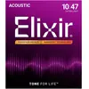 Image de Gore Wear Elixir 16002 Ph. Bronze Nano XL 010/047 (6x, Guitare, 0.05"), Corde de guitare