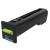 Image de Lexmark - Cyan - original - cartouche de toner LCCP, LRP - pour Lexmark CS820, CX820, CX825, CX860