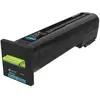 Image de Lexmark 82K2HCE CX820,825,860, cartouche de toner cyan, pour 82K2HCE