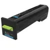 Image de Lexmark - Cyan - original - cartouche de toner - pour Lexmark XC6152, XC6152de, XC6152dtfe, XC6153, XC6153de, XC8155dte
