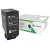 Image de Lexmark - À rendement élevé - jaune - original - cartouche de toner LCCP, Entreprise Lexmark - pour Lexmark CS725de, CS725dte