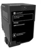 Image de Lexmark - À rendement élevé - noir - original - cartouche de toner LCCP, LRP, Entreprise Lexmark - pour Lexmark CS720de, CS720dte, CS725de, CS725dte