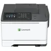 Image de Lexmark CS622de - Imprimante - couleur - Recto-verso - laser - A4/Legal - 1200 x 1200 ppp - jusqu'à 37 ppm (mono) / jusqu'à 37 ppm (couleur) - capacité : 250 feuilles - USB 2.0, Gigabit LAN, hôte USB 2.0