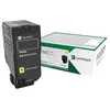 Image de Lexmark - Jaune - original - cartouche de toner - pour Lexmark CS827de, CX827de