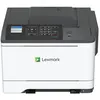 Image de Lexmark C2425dw - Imprimante - couleur - Recto-verso - laser - A4/Legal - 1200 x 1200 ppp - jusqu'à 23 ppm (mono) / jusqu'à 23 ppm (couleur) - capacité : 250 feuilles - USB 2.0, Gigabit LAN, Wi-Fi(n), hôte USB 2.0