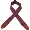 Image de Levys 5 CM Coton avec Logo Levy's en Cuir Burgundy Sangles et courroies