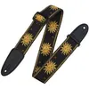 Image de Levys 5 CM Polypropylene & Cuir Motifs Soleil Black Sangles et courroies