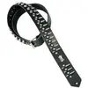 Image de Levy's Leather Sangle Cuir Balles Métal PM28-2B black