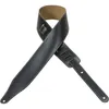Image de Levys 6,4 Cm Cuir Avec Coutures Decoratives Black Sangles et courroies
