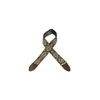 Image de Levys 5CM, Tissu Avec Motifs Hootenany, Dos Cuir - Dgn 024 Sangles et courroies