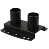 Image de Peerless AV Modular Series MOD-CPF2 - Composant de montage (plaque de montage au plafond/sol avec z, Armoire serveur : accessoires, Noir