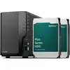 Image de Synology Serveur NAS DiskStation DS225+ - 24To (2x12To) HDD Plus (2 x 12 To), NAS, Noir