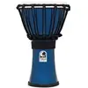 Image de Toca TFCDJ-7MB Freestyle Colorsound djembé 7'' bleu métallisé
