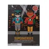 Image de Petit Collage jeu de jeu magnétique Superheroes 55 pièces