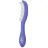 Image de Wet Brush, Brosse + peigne, WetBrush Custom Care Peigne démêlant avec des poils Intelliflex pour cheveux fins ou fins Mauve