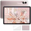 Image de Blackview Tab 9 WiFi Tablette Tactile 10.95 1200*1920 1080P FHD Android 14 18Go+256Go/SD 1To 8200mAh Widevine L1 Mode PC WPS - Rose