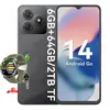 Image de OSCAL Téléphones mobiles Flat 2C, téléphone Android 14, 6 (2 + 4) Go + 64 Go / 2 To, 6.56 pouces, 5000mAh, 4G, Noir - Blackview W50 Pro Vert