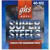 Image de GHS Cordes de basse Super Steels L5000 (4x, Contrebasse, Guitare), Corde de guitare